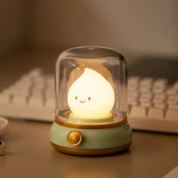 Smililing shit lamp