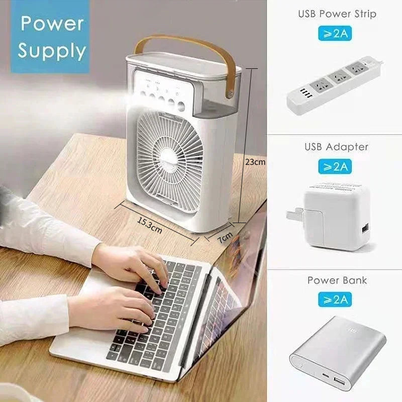 Iced air cooler