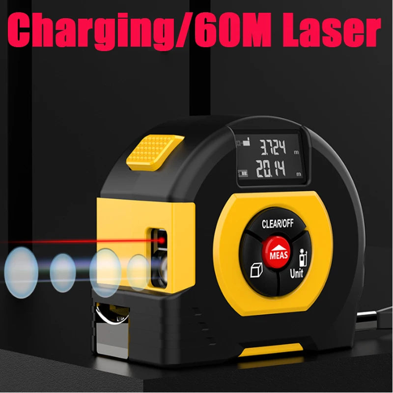 3 In 1 Laser Tape Measure